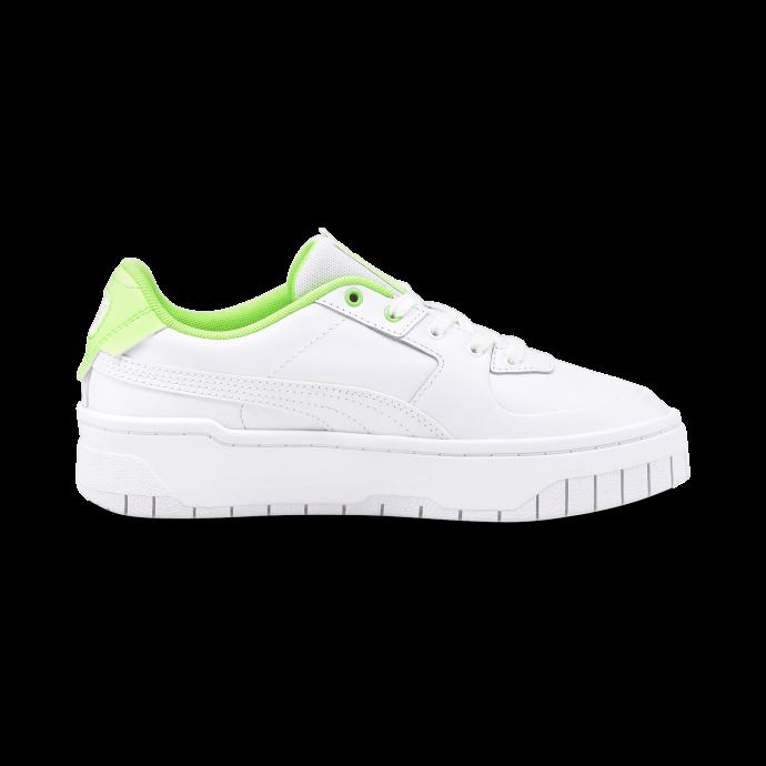 Baskets Cali Dream Pop Pour Femmes Blanc-vert éblouissant Puma Canada
