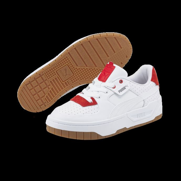 Baskets Puma Canada Cali Dream Heritage Rouge à Haut Risque Pour Femmes