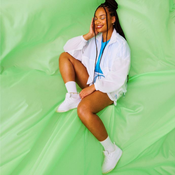 Baskets Cali Dream Infuse Blanc Immaculé Pour Femmes Puma Canada
