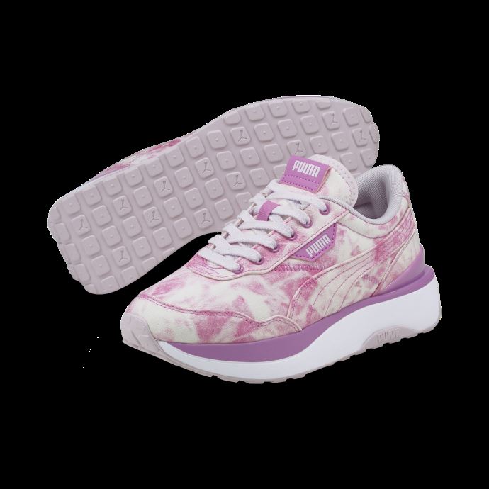 Opéra Mauve-lavande Fog Cruise Rider Tie Dye Baskets Femme Puma Canada