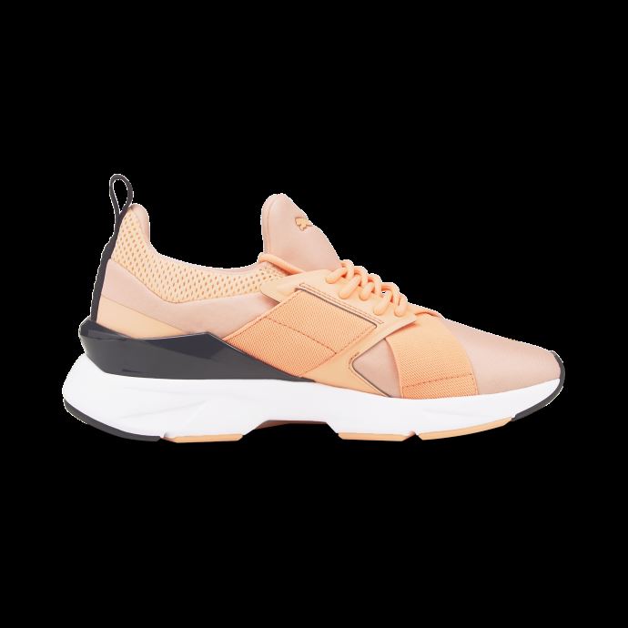 Puma Canada Muse X5 Pop Baskets Femme Fizzy Melon-blanc-noir
