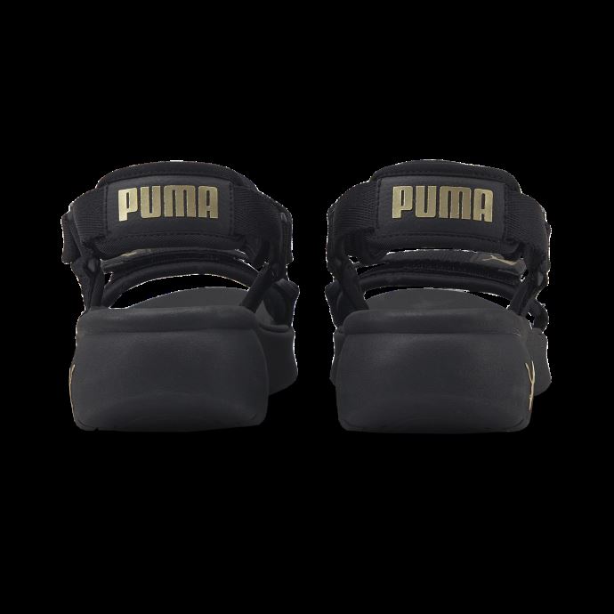 Sandales Sportives Vola Pour Femmes Black-team Gold Puma Canada

