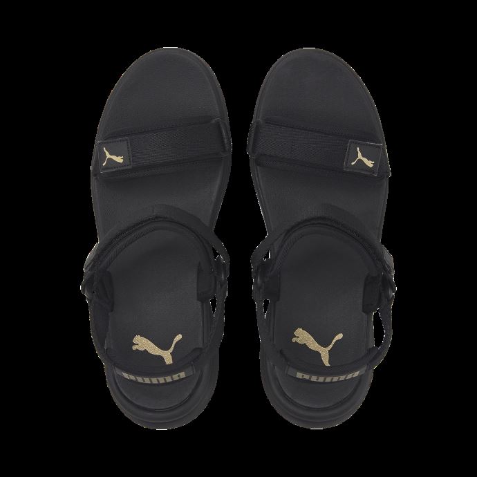Sandales Sportives Vola Pour Femmes Black-team Gold Puma Canada
