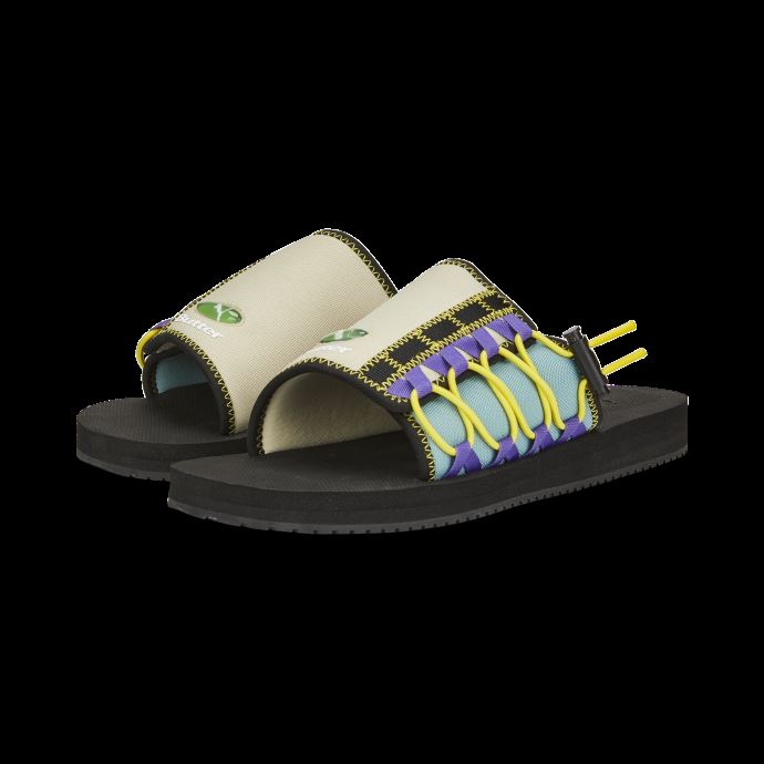 Puma Canada X Butter Goodes Sandales Wilo Noir Mastic Bleu Minéral