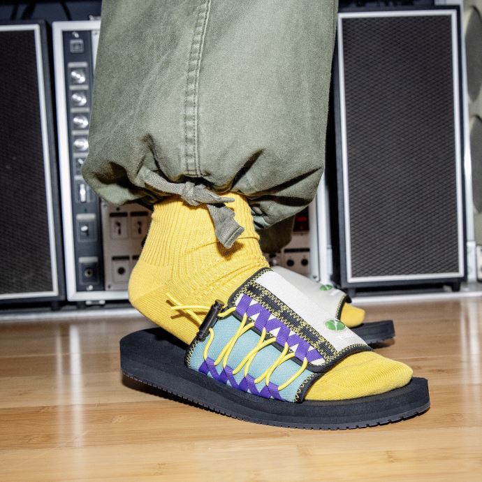 Puma Canada X Butter Goodies Wilo Sandales Noir-mastic-bleu Minéral
