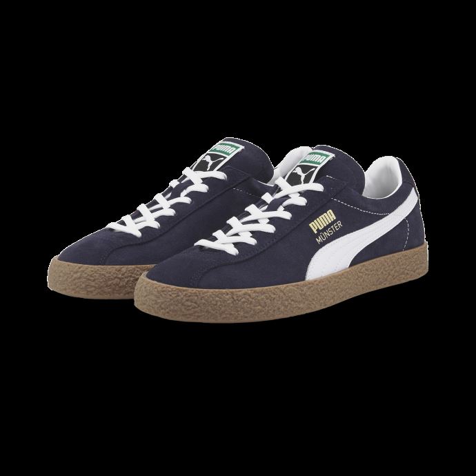 Puma Canada Muenster Originals Formateurs Nouveau Marine-blanc