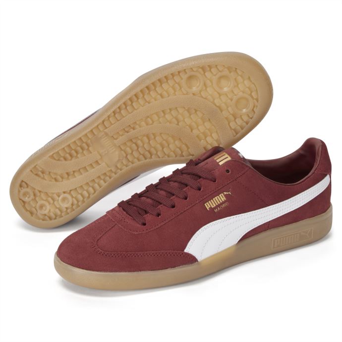 Baskets Madrid Sd Rouge Intense-blanc-team Gold Puma Canada