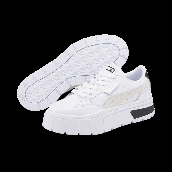 Baskets Mayze Stack Blanc Vaporeux Gris Femmes Puma Canada
