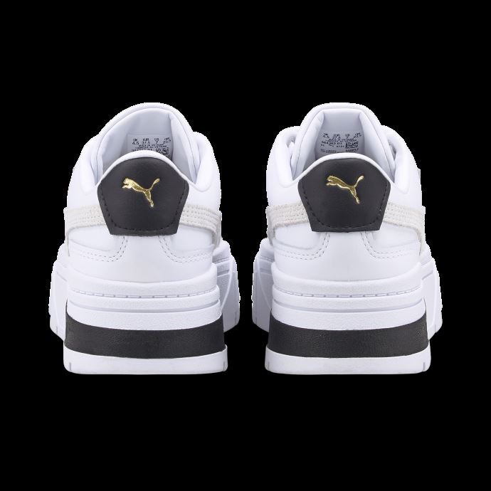 Baskets Mayze Stack Pour Femmes Blanc-gris Vaporeux Puma Canada
