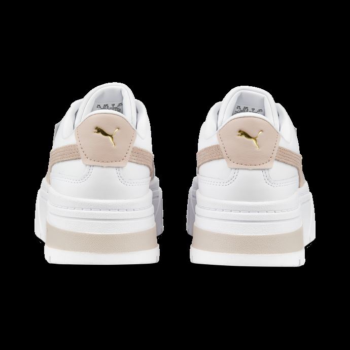 Baskets Mayze Stack Pour Femmes Blanc-rose Quartz Puma Canada
