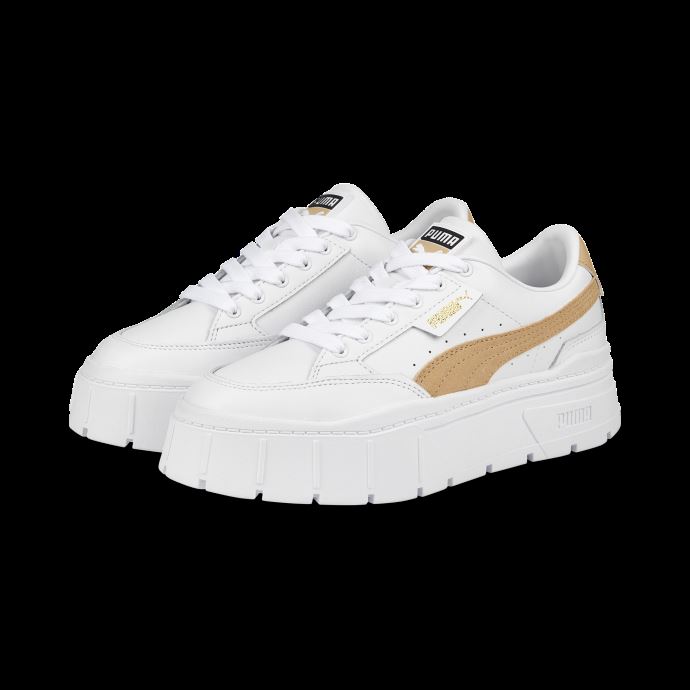 Baskets Puma Canada Mayze Stack Blanc Sable Clair Femmes