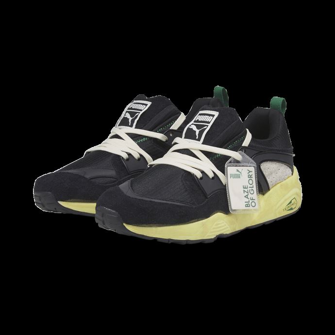 Baskets Puma Canada Blaze Of Glory Noir-blanc-mellow Jaune