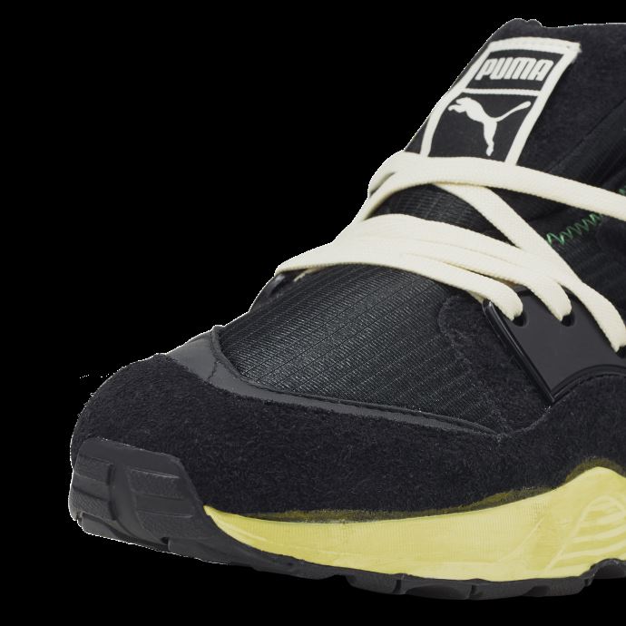 Baskets Puma Canada Blaze Of Glory Noir-blanc-mellow Jaune
