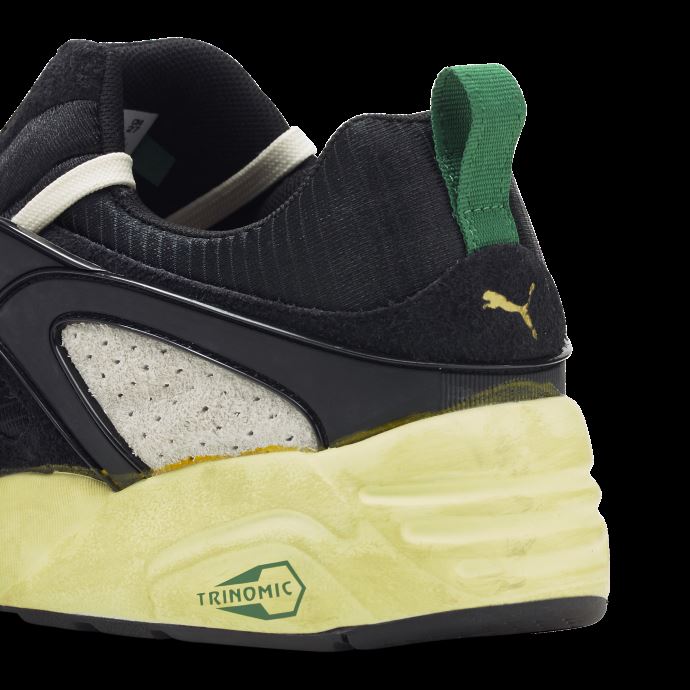 Baskets Puma Canada Blaze Of Glory Noir-blanc-mellow Jaune
