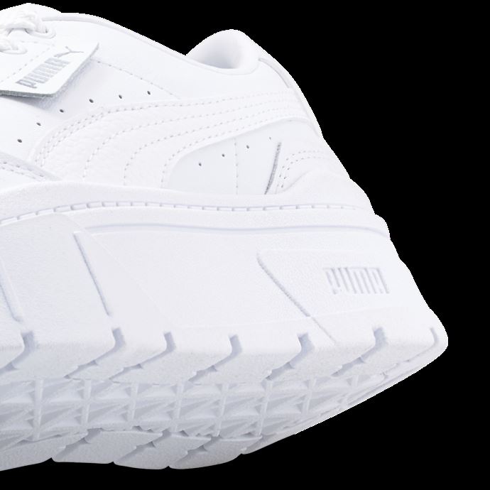 Baskets Mayze Stack Cuir Femme Puma Canada Blanc
