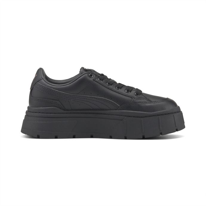 Baskets Puma Canada Mayze En Cuir Noir Pour Femme
