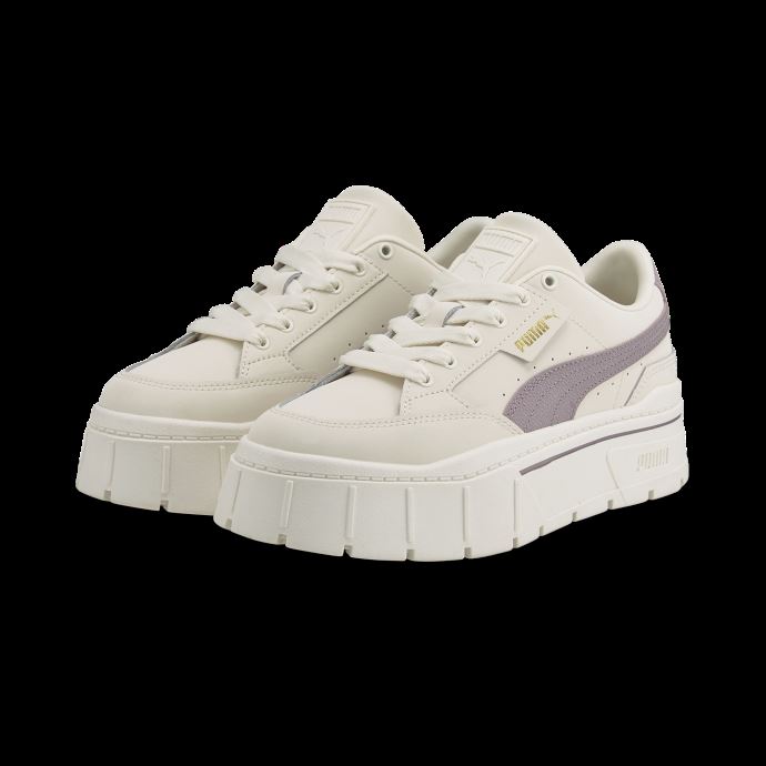 Baskets Puma Canada Mayze Stack Prm Blanc Chuchotement Femme