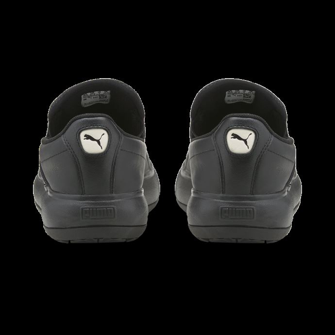 Baskets En Cuir à Enfiler Mayu En Suède Noir-pristine Pour Femmes Puma Canada
