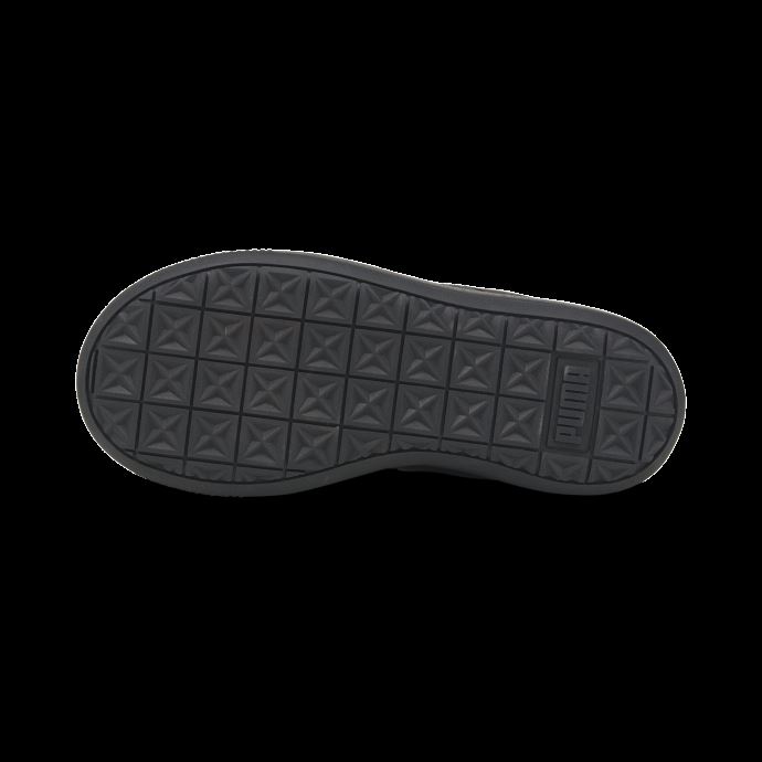 Baskets En Cuir à Enfiler Mayu En Suède Noir-pristine Pour Femmes Puma Canada
