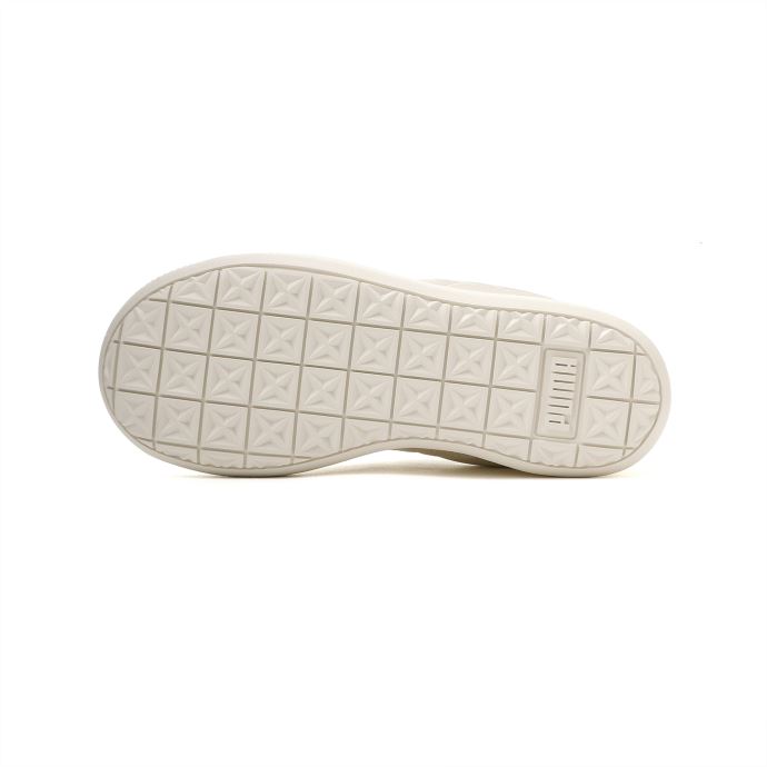 Daim Mayu Slip-on Cuir Femmes Baskets Puma Canada Guimauve-blanc
