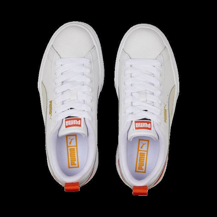 Baskets Pour Jeunes En Cuir Mayze Blanc Vaporeux Gris Puma Canada
