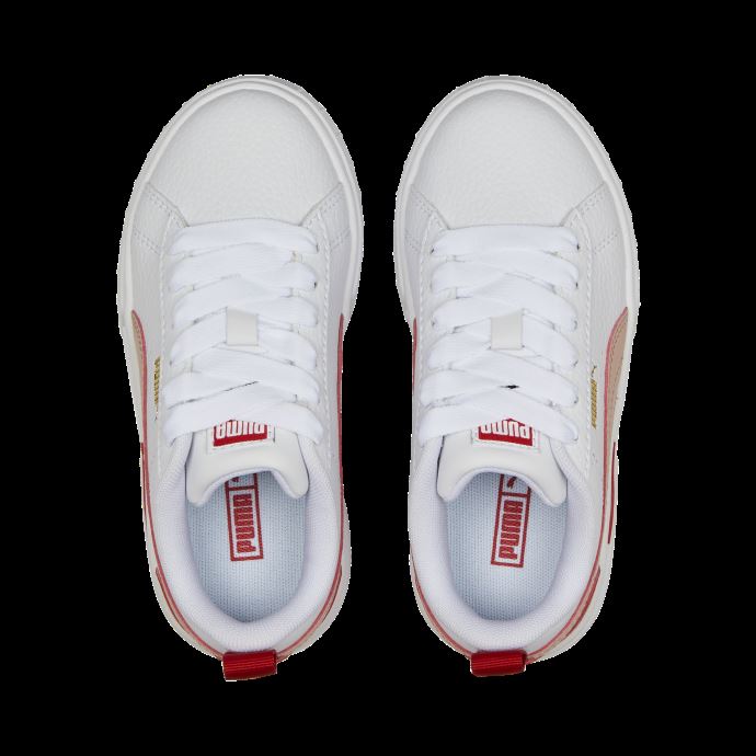 Chaussures Pour Petits Enfants En Cuir Mayze Puma Canada Blanc-rose Quartz
