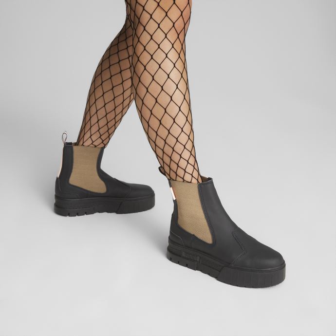 Puma Canada Black-tiger's Eye Mayze Pop Chelsea Boot Femmes
