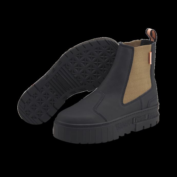 Puma Canada Black-tiger's Eye Mayze Pop Chelsea Boot Femmes
