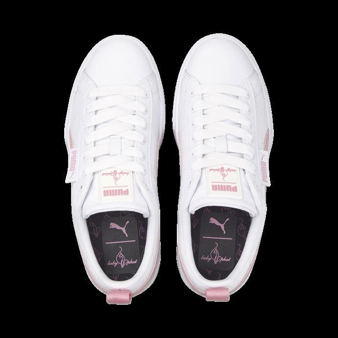 Baskets Puma Canada X Baby Phat Mayze Femmes Blanc-rose Prisme
