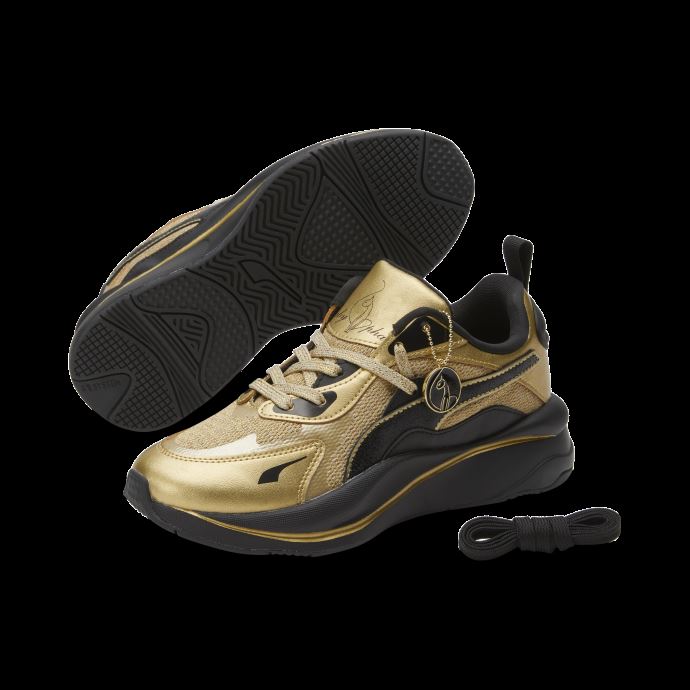 Puma Canada X Baby Phat Rs Curve Baskets Femme Team Or-noir