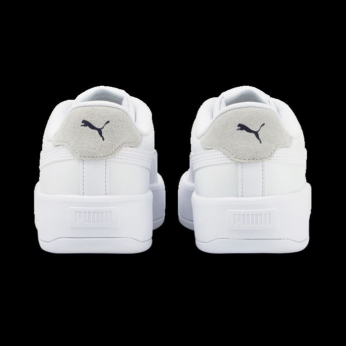 Puma Canada Baskets à Plateforme Lily Blanches-blanches-noires Pour Femmes
