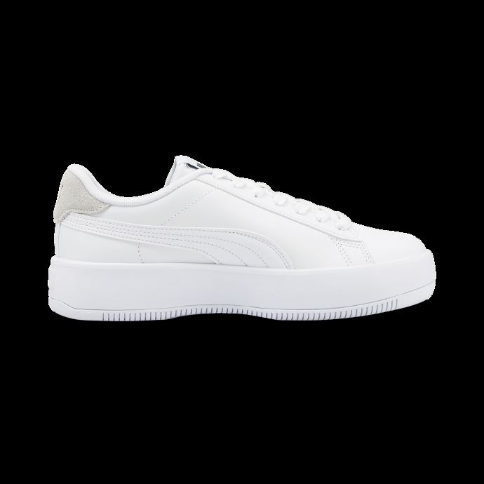 Puma Canada Baskets à Plateforme Lily Blanches-blanches-noires Pour Femmes
