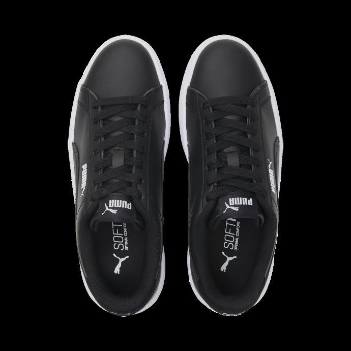 Baskets Lily Platform Lacées Pour Femmes Noir-noir-blanc Puma Canada
