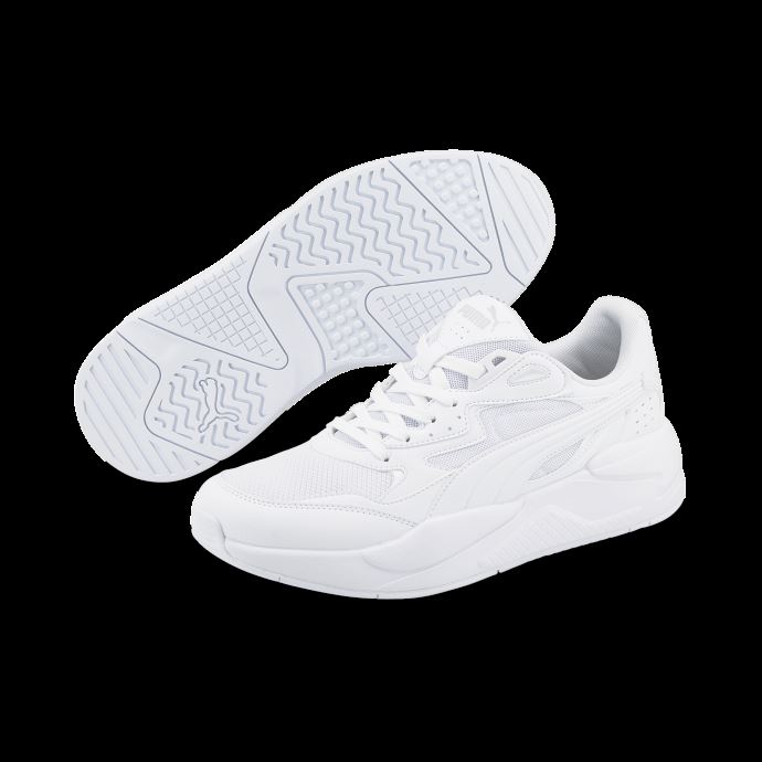 Puma Canada Blanc-blanc-gris Violet X-ray Speed Trainers