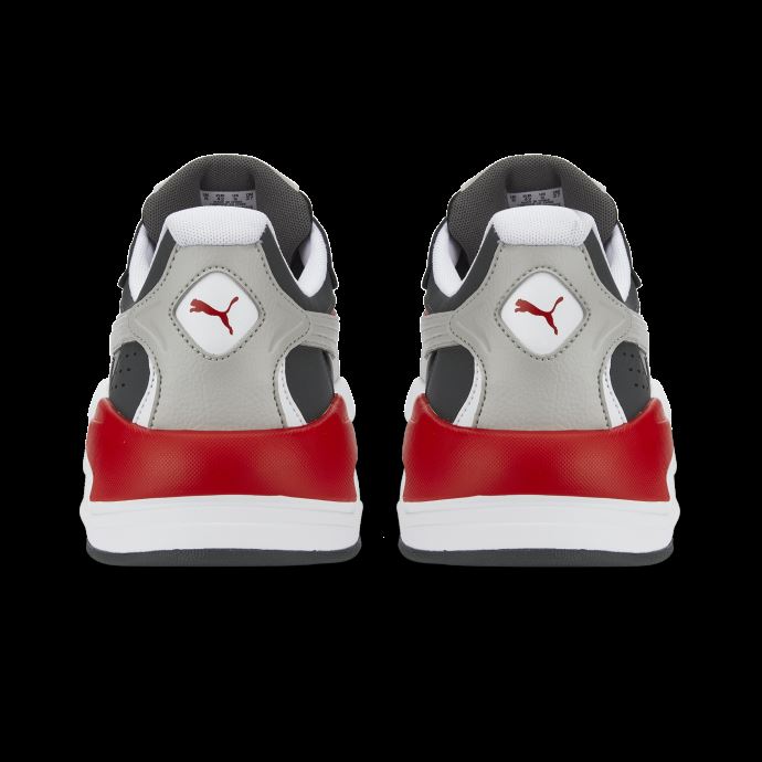 Baskets De Vitesse X-ray Puma Canada Blanc-gris Violet-ombre-rouge
