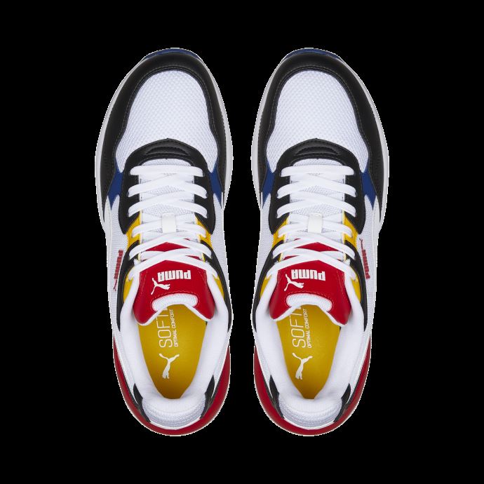 Baskets Puma Canada X-ray Speed Lite Blanc-noir-blazing Bleu-rouge
