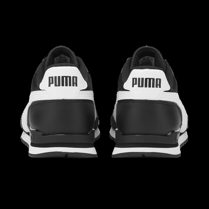 Baskets En Maille St Runner V3 Noir Et Blanc Puma Canada

