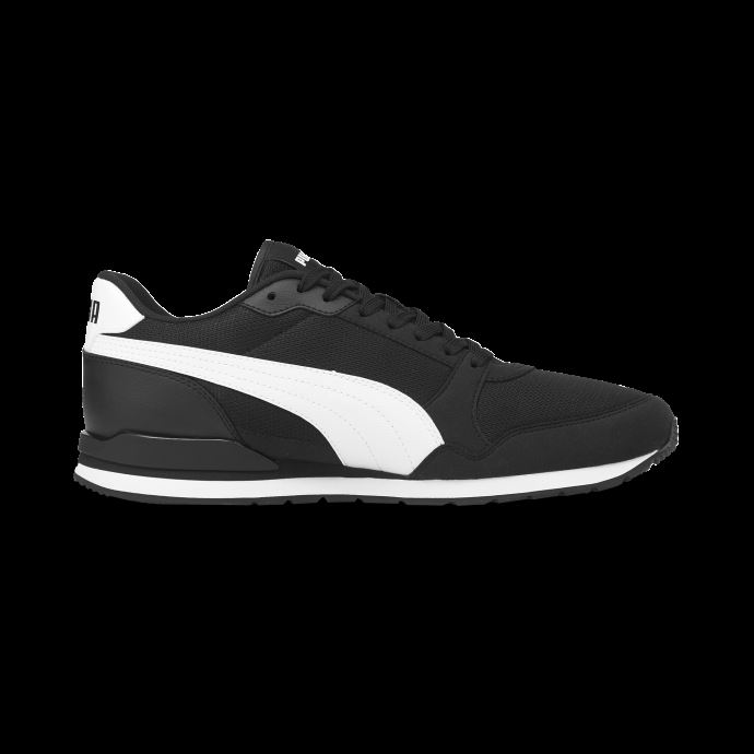 Baskets En Maille St Runner V3 Noir Et Blanc Puma Canada
