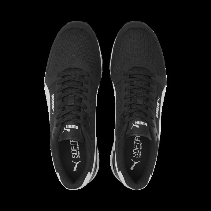 Baskets En Maille St Runner V3 Noir Et Blanc Puma Canada
