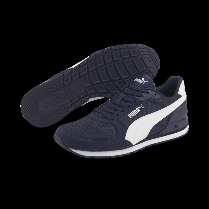 Baskets En Maille St Runner V3 Puma Canada Caban-blanc