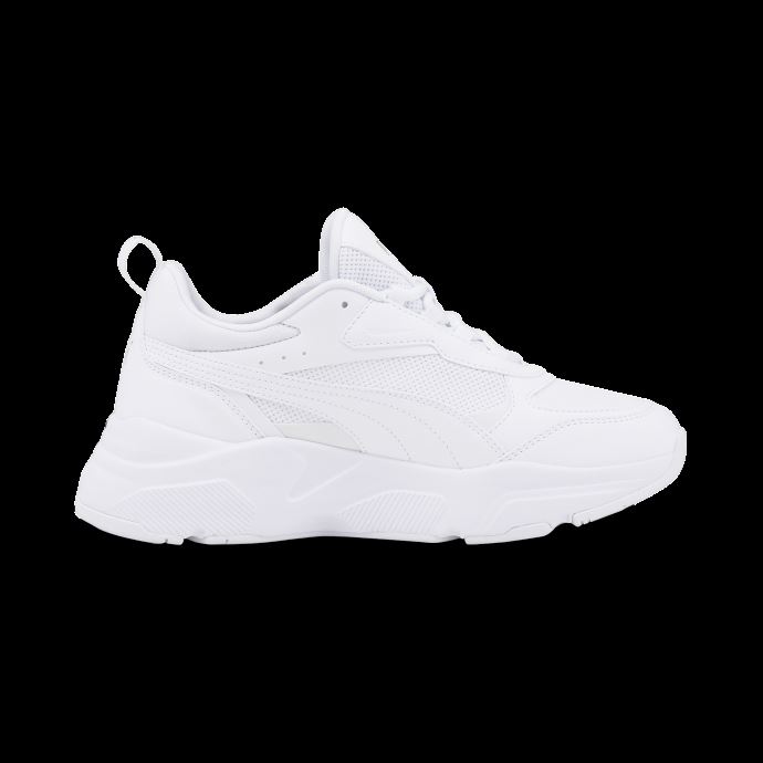 Puma Canada Blanc-blanc-team Or Cassia Baskets Pour Femmes
