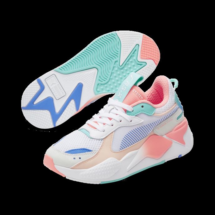 Baskets Puma Canada Rs-x Fade Femmes Blanc-pêche Parfait-bluemazing