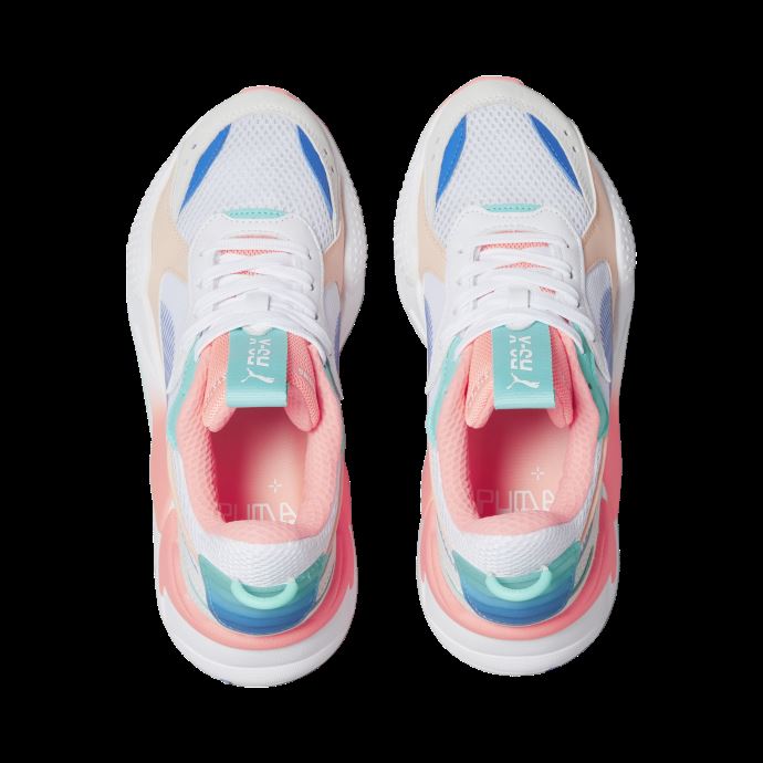 Baskets Puma Canada Rs-x Fade Femmes Blanc-pêche Parfait-bluemazing
