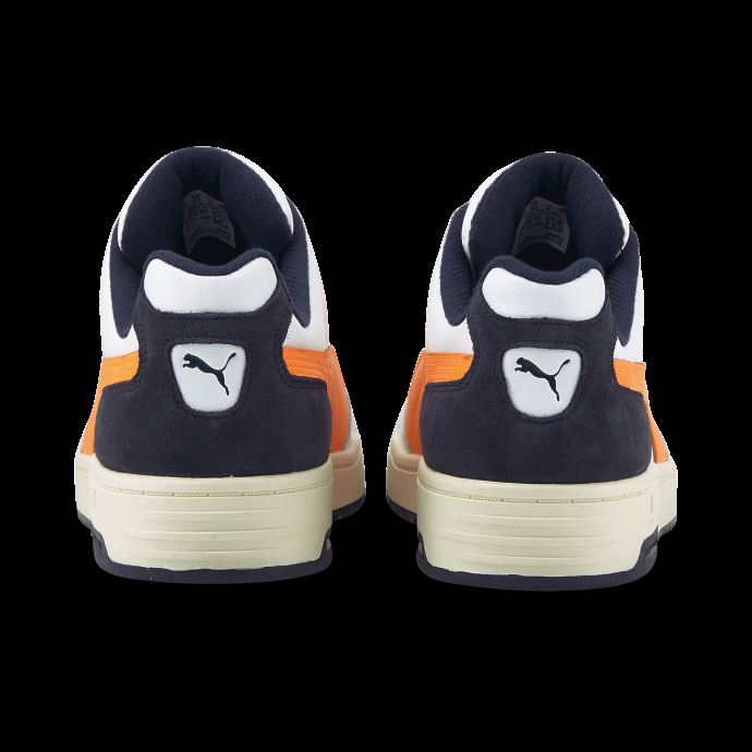 Slipstream Lo Baskets Rétro Puma Canada Blanc-vibrant Orange
