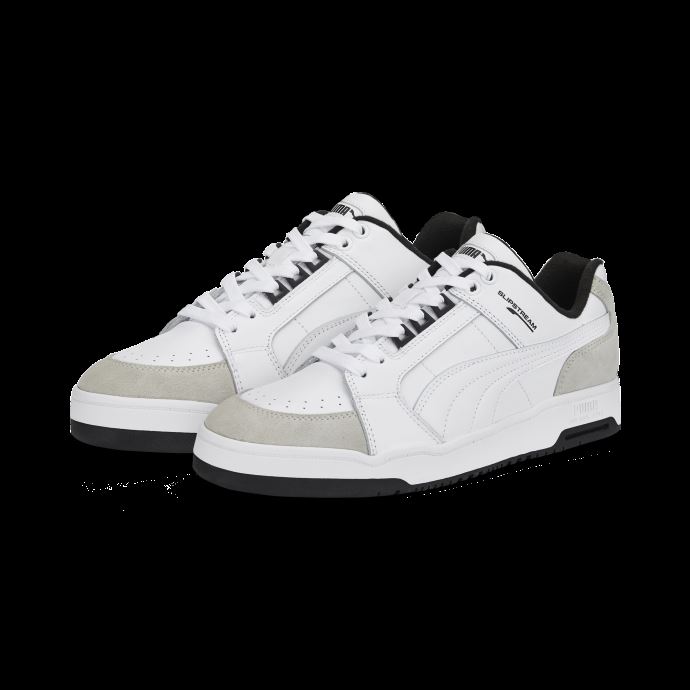 Puma Canada Blanc-vaporeux Gris Slipstream Lo Baskets Rétro
