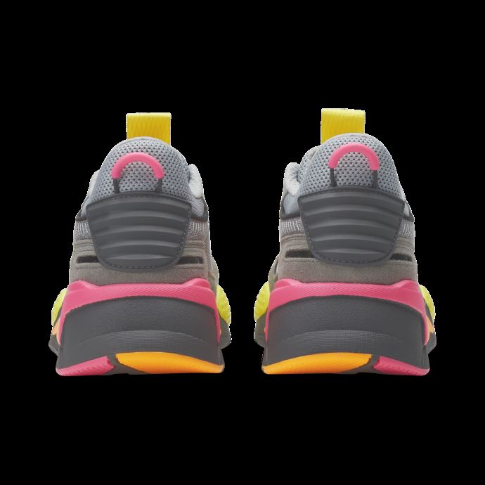 Baskets Puma Canada Rs-x Highlighter Taille Haute-gris Ultra-rose Fluo Pour Homme
