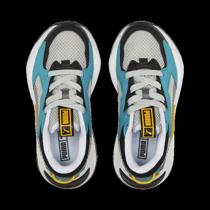 Baskets Harbour Mist-black Rs-z Core Pour Enfants Puma Canada
