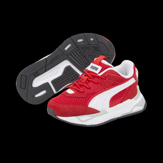 Puma Canada Mirage Sport Heritage Ac Baskets Bébé Haut Risque Rouge-blanc
