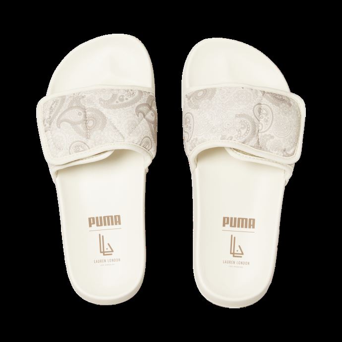 Puma Canada X Lauren London Leadcat 2.0 Grandes Sandales Pour Enfants Vanille Glace-champignons
