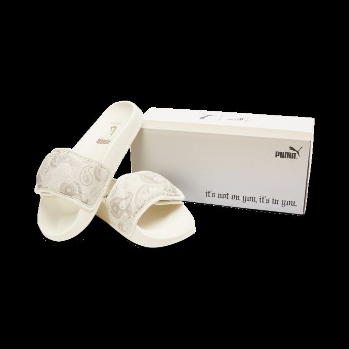 Puma Canada X Lauren London Leadcat 2.0 Grandes Sandales Pour Enfants Vanille Glace-champignons
